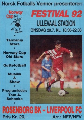 Match programme